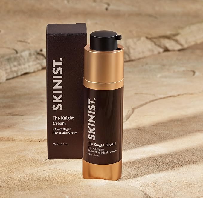 The Knight Cream – HA + Collagen Restorative Night Cream, Ultra-Hydrating & Anti-Aging Formula
