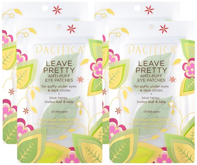 Pacifica Leave Pretty Eye Patches 1 Pair (Pack of 4)