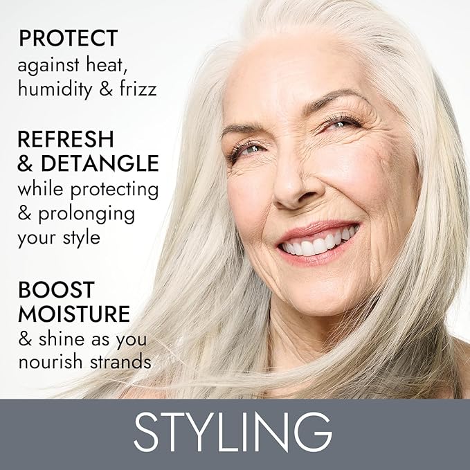 ion Silk Drops, Adds Shine & Softness, Lightweight Formula, Frizz Control, Infused with Silk Protein