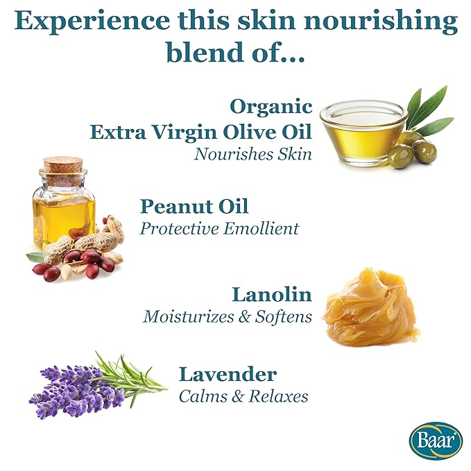 Body Beautiful Lavender Skin Lotion and Massage Oil, 8 Ounces