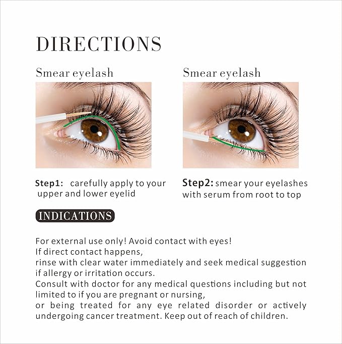 AMAZING LashForce Eyelash Growth Serum (5 ml) Eye Lash Serum For Eyelash And Eye brow Growth Serum - To Grow Lashes Thicker
