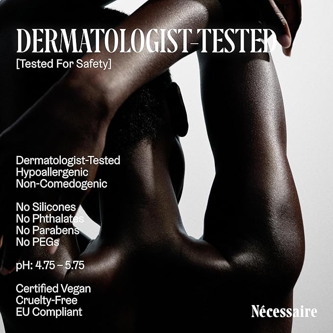 Nécessaire The Body Lotion Cyprès-Citronné – Multi-Peptide - Firming Body Lotion for Women + Men. 2.5% Niacinamide. Non-Comedogenic Moisturizer. Dermatologist-Tested, Vegan. – 450ml/15.2 fl oz