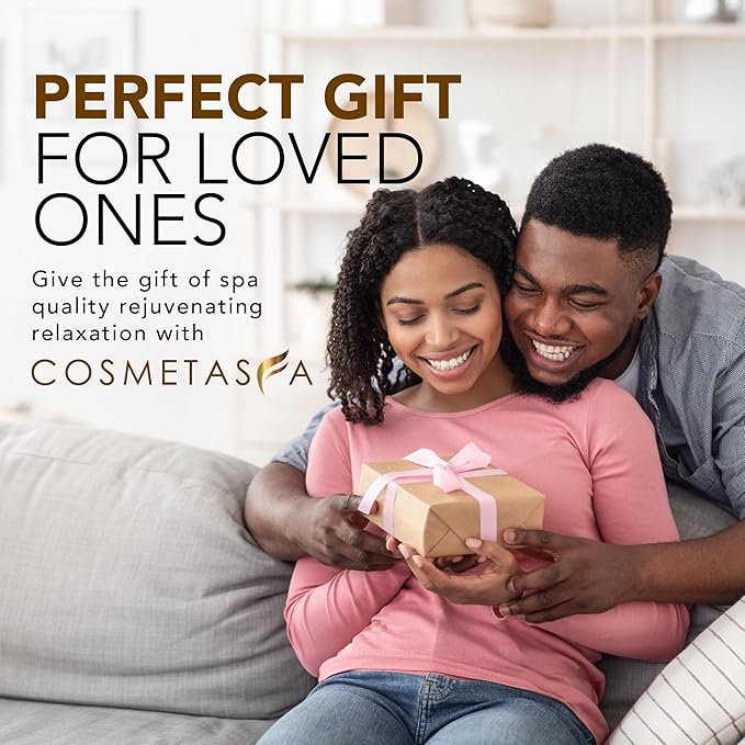 Large Cellulite Massage Oil with Collagen & Stem Cells- 100% Natural Cellulite Oil, Highly Absorbable, Deeply Penetrates The Skin- Firms, Tones, Tightens & Moisturizes Skin by Cosmetasa (16.9 oz)