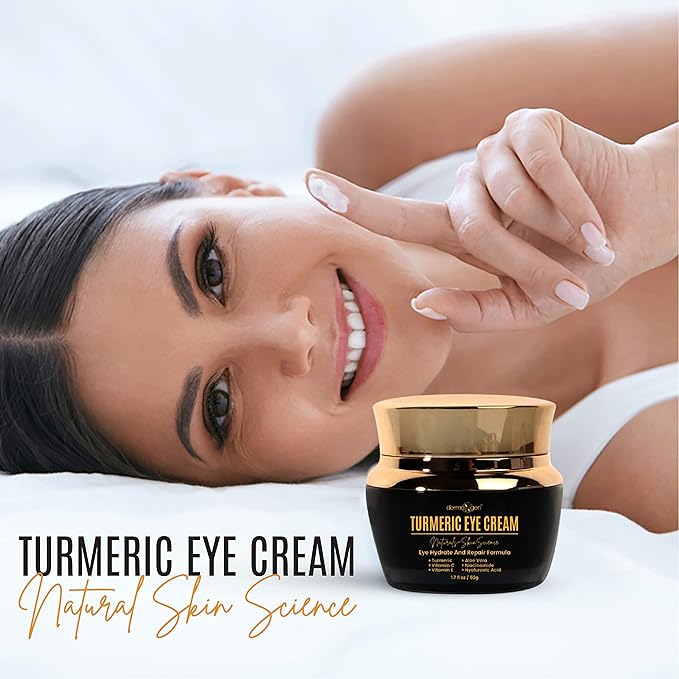 Instant Eyelift & Hydrating Eye Cream Set – Lightweight Formula with Vitamin C & Turmeric for a Refreshed Under-Eye Look