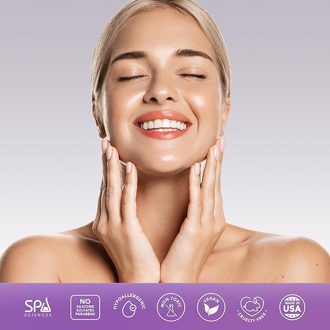 Spa Sciences - Hydrating Serum - Made in the USA - With Hyaluronic Acid, Ceramides, Plankton Extract - Moisturize, Replenish, Plump - Vegan - For All Skin Types - 1.1oz