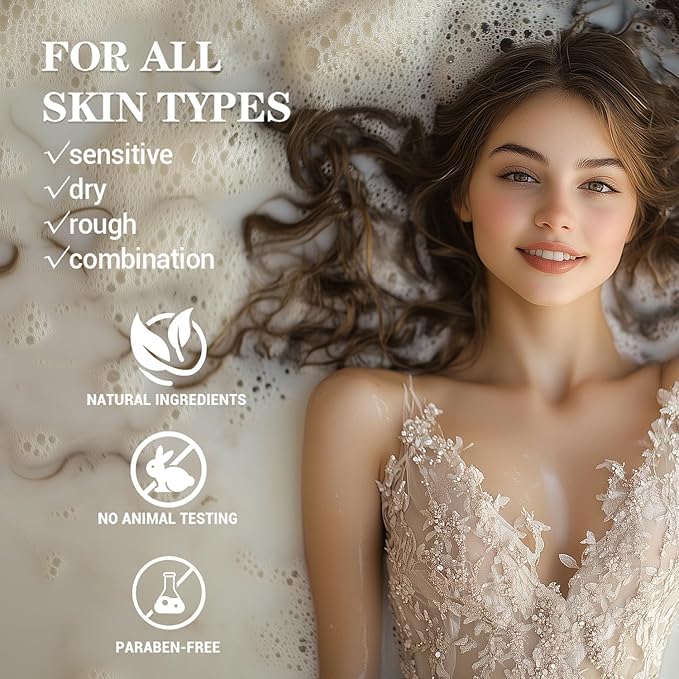 Princess Belle Goat Milk Body Lotion, Travel Size Lotion for Women and Men Dry Skin, Deep Moisturizing and Hydrating with Natural Shea Butter, Smell Good, 100ml(3.4floz)