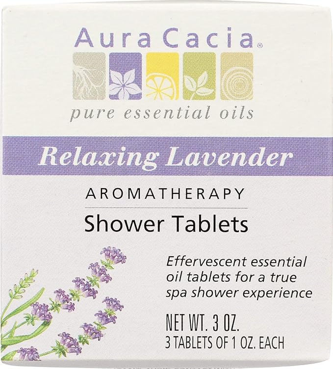 Shower Tablets Relaxing Lavender 3 Ct