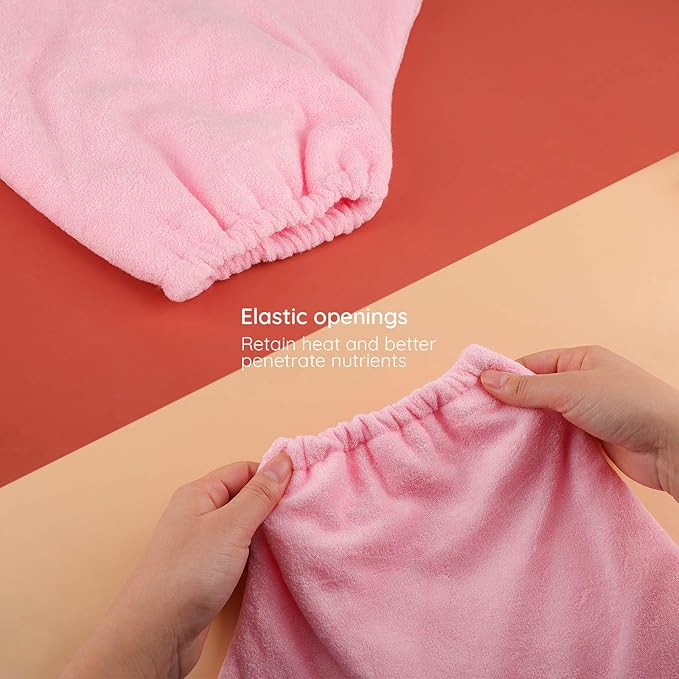 Paraffin Wax Foot Liners, Segbeauty Larger Paraffin Heated Foot SPA Booties, Pink Wax Refill Feet Cover Bags for Hot Wax Hand thera-py Thermal treat-ment SPA Wax Warmer Paraffin Wax Machine