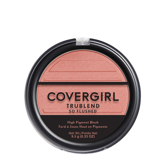 COVERGIRL Trublend So Flushed Coral Crush, Pressed, 0.33 Oz