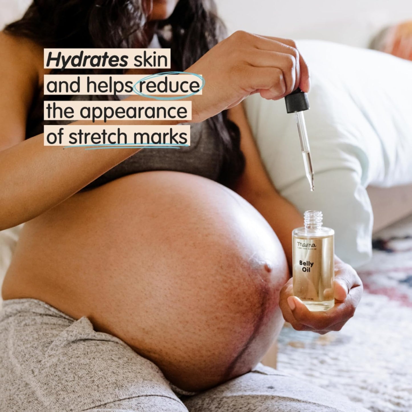 Tubby Todd New Baby & Mom Sensitive Skincare Kit - The Mama + Baby Gift Set - Baby Shampoo and Body Wash, All Over Ointment, Belly Oil & Nipple Balm - Standard Size Fragrance-Free