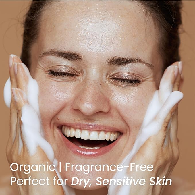 Thena Organic Relaxation Bath Soak and Organic Gentle Hydrating Face Foam Cleanser Bundle