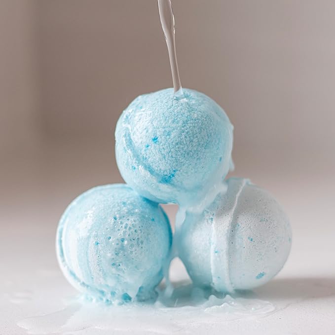 Roots & Bloom Fizzy Foot Bath-Gardenia Mint, Pack of 6 Fizzy Foot Soaks for Dry Skin, Cracked Heels and Stubborn Foot Odor - Ultra Hydrating Foot Soak to Detox and Nourish Skin and to Soothe Soreness.