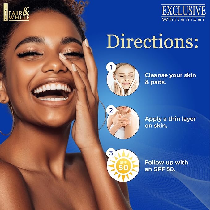 FAIR & WHITE Lait Corps Exclusive Body Lotion - 17 Fl oz / 500 ml