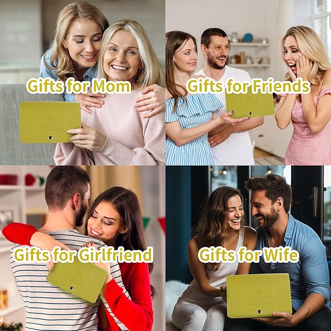 Gua Sha Facial Tool Set, Green Jade Stone Face Massager for Sculpting, Anti-Aging Skin Care Tools with Amethyst Facial Roller for Lymphatic Drainage, Beauty Gift for Women