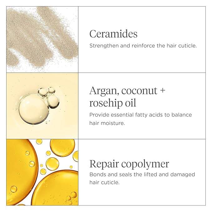 Briogeo Don't Despair, Repair! Moisture + Damage Defense Leave-In Treatment, Seals Split Ends and Repairs Dry, Damaged Hair, Protect Against Future Damage, Vegan, Cruelty-Free, 4 fl oz