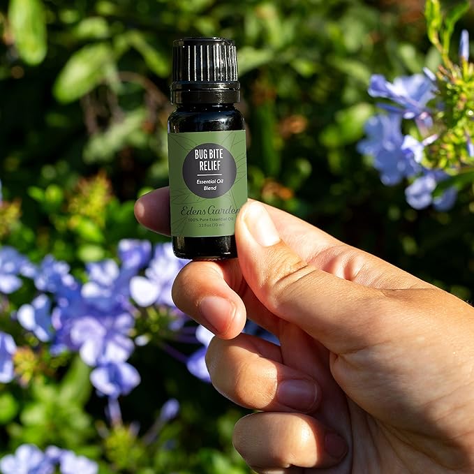 Edens Garden Bug Bite Relief Essential Oil Blend- 100% Pure Premium Grade, Undiluted, Natural, Therapeutic, Aromatherapy, The Best for Skin, Face, Kid Safe 30 ml (1 fl oz)