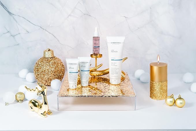 Christina Christmas Gift Box #4 Line Repair Hydra | Cleanser Serum Moisturizing Cream Night Cream