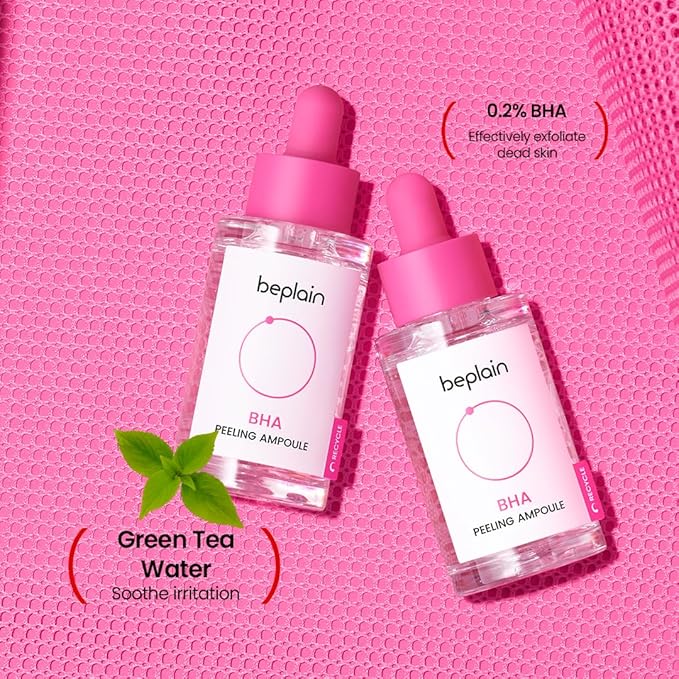 beplain 0.2% Salicylic Acid Serum | BHA Gentle Exfoliating Serum | Pore Refining, Oil & AcneControl | 1.01fl.oz | Korean skin care