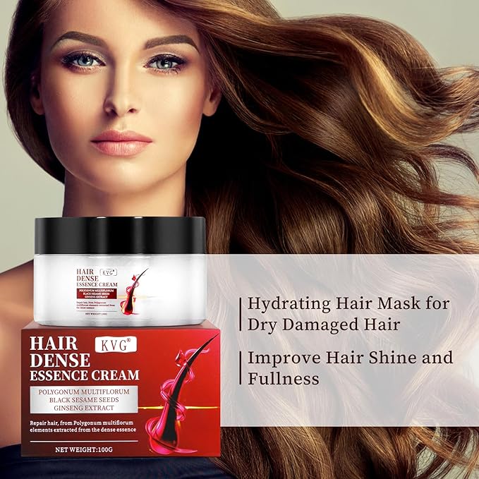 KVG Hair Growth Spray & Hair Mask for Women Men Strengthen Weak Hair & Stop Hair Loss