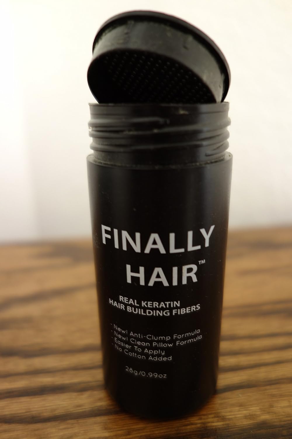 Hair Building Fibers 200 Grams 7 Oz. With Bottle By Finally Hair 50g*4 (Light Brown)