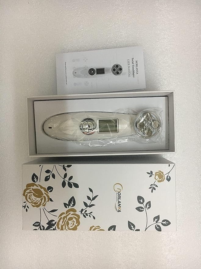 NORLANYA Facial Skin Care Time Master, Face Toning, Face Lift Device 5 Colors LED Photon Therapy Rechargeable