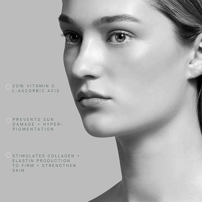 ARCONA Youth Serum - 20% Vitamin C, Bioflavonoids from Wine Extract Brightens, Tones + Firms Skin. Made In The USA