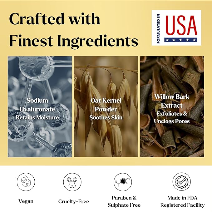 VogueNow Jelly Face Mask for Facials - 24K Gold Hydrating, Brightening & Nourishing Jelly Mask with Free Jade Roller & Spatula | Professional Hydrojelly Masks | Vajacial Jelly Mask Powder | 23 Oz Jar