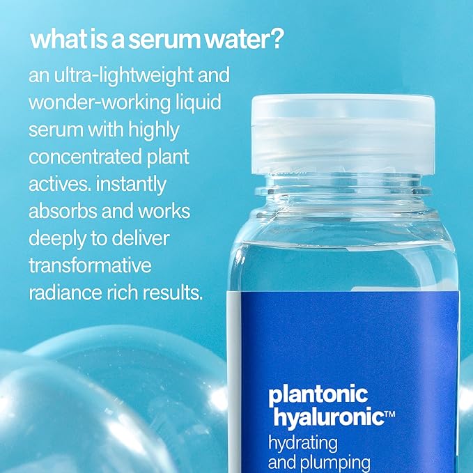 Facewater Plantonic Hyaluronic Hydrating and Plumping Serum Water