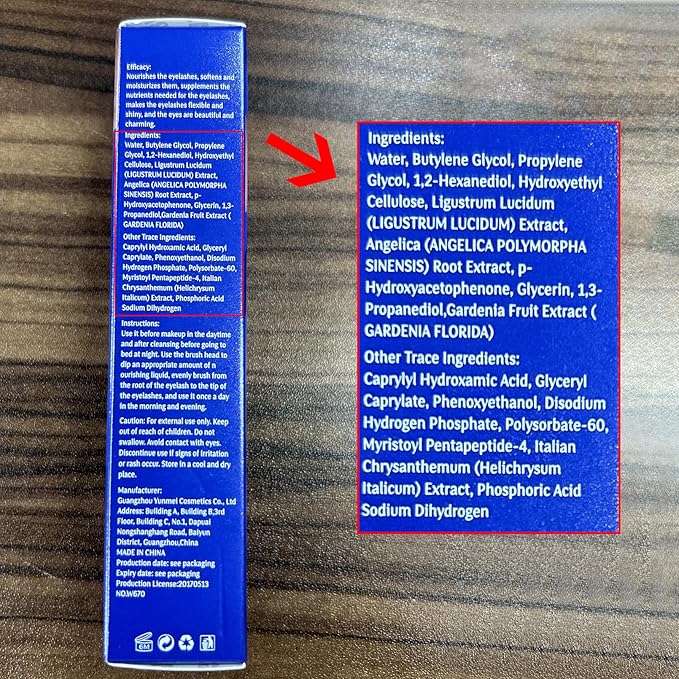 Lash Serum, W3W Eyelash Growth Serum, Eyelash Serum, Lash Serum for Boost Lash Growth Serum, Advanced Formula for Longer, Fuller, and Thicker Lashes, 3 ML (Blue)