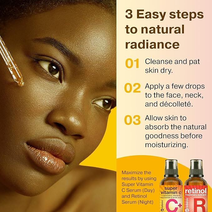 Super Vitamin Serum C 2OZ + Glycolic Acid Serum 2OZ