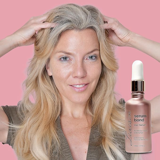 Liaison Hair Growth Serum for Women (50ml) - Nourishing & Strengthening Formula - Scalp Serum Oil for Healthier, Longer Growth & Thicker Hair - Reduces Thinning & Boosts Follicle