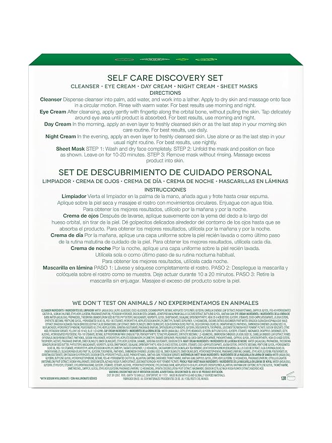 Earth To Skin Self Care Discovery Set