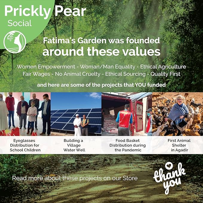 Fatima's Garden Prickly Pear Seed Oil - Organic Anti-Aging Serum, 15ml