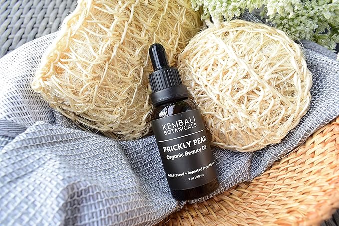 Prickly Pear Seed Oil, Organic, 100% Pure, Cold-Pressed-Unrefined-USDA, for Skin, Hair, Nails. Premium Quality, Imported from Morocco