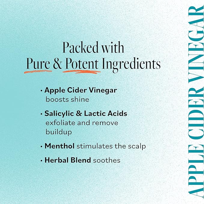 DERMA-E Scalp Exfoliating Rinse, Clarifying Rescue for Scalp Relief, Color-Safe pH Balance and Dandruff, 4 fl oz