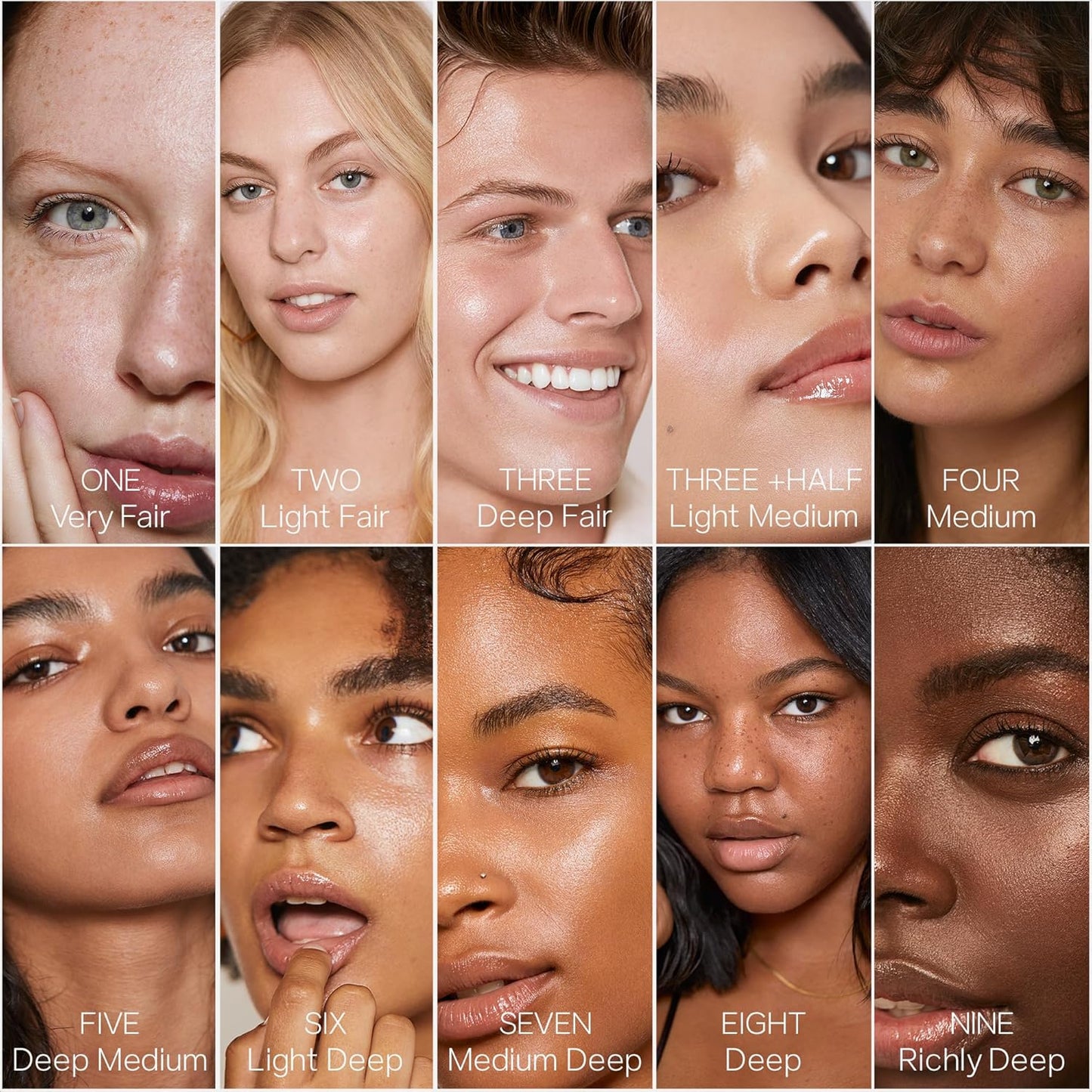 Saie Slip Tint SPF 35 Tinted Moisturizer - Light Coverage Moisturizer + Broad Spectrum Zinc Oxide Sunscreen with Hydrating Hyaluronic Acid - Shade Nine + Half (1.35 oz)