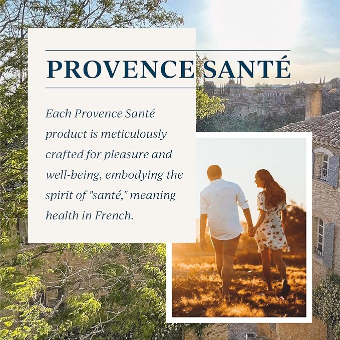 Provence Sante Body Lotion - Ultra Hydrating Moisturizer - Anti-Aging Cream for Dry Skin - Nourishing Wild Rose Scent - Made in France - 10.2 Oz