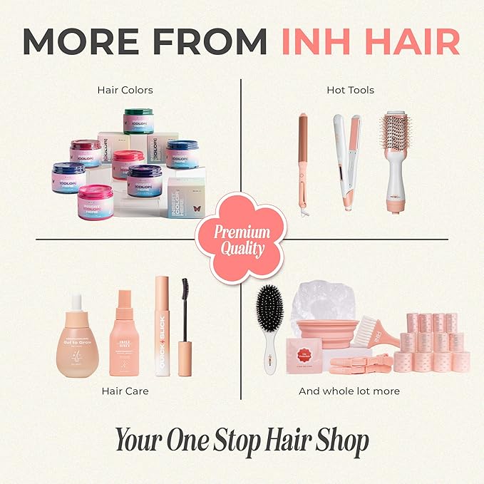 INH Super Shine Hair Serum | Nourishing, Glossy Finishing Serum | Prevents Breakage, Fights Frizz and Flyaways. For all Hair Types. Travel Size