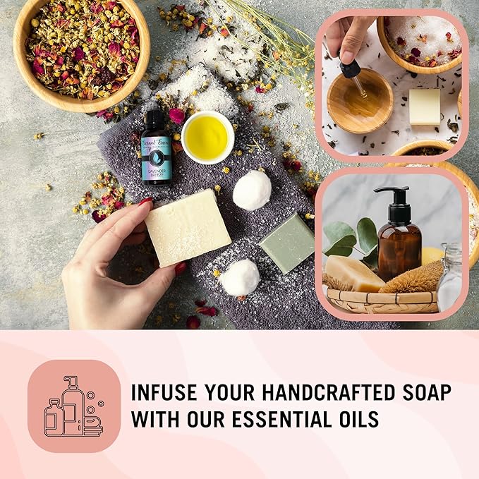 Eternal Essence Serenity Set of 6 Premium Fragrance Oils - Includes Ultra Green, Serene Oasis, Green Citrus Wood, Sea Salt, Appalachian Wind, and Fresh Citrus Aloe Leaf Scented Oils - 10ML