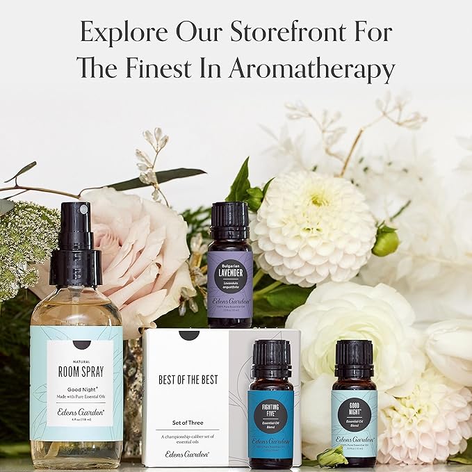 Edens Garden Muscle Relief Bath & Body Oil – Pure Essential Oils & Vitamin E for Massage, Moisturizing, Sore Muscles & Joints – Soothing & Scented with Peppermint & Wintergreen Oils, 2 fl oz (59 ml)