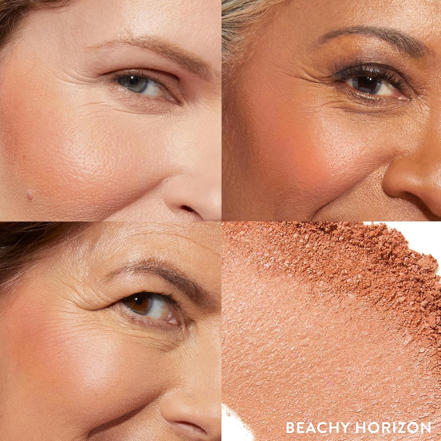 LAURA GELLER NEW YORK Baked Blush-n-Brighten Marbleized Blush - Beachy Horizon - Matte Finish