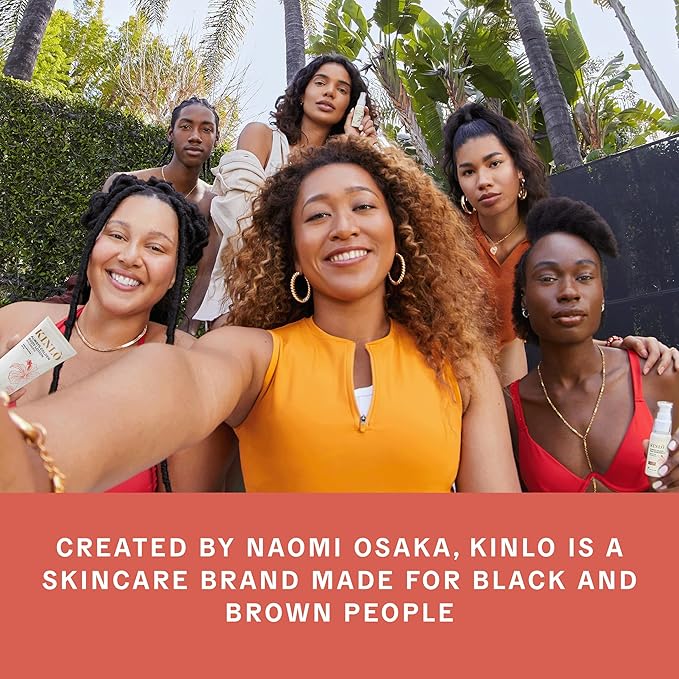 Kinlo Hydrating Golden Mist, 1 fl oz | Face Mist with Coconut Water, Aloe, Witch Hazel, Calendula | Facial Spray Mist Hydrating Toner Mist | Black Owned Skincare 1 fl oz