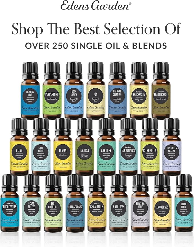 Edens Garden Inflammation Aid Essential Oil Blend 100% Pure & Natural Best Recipe Therapeutic Aromatherapy Essential Oil Blends 118 ml (4 oz)