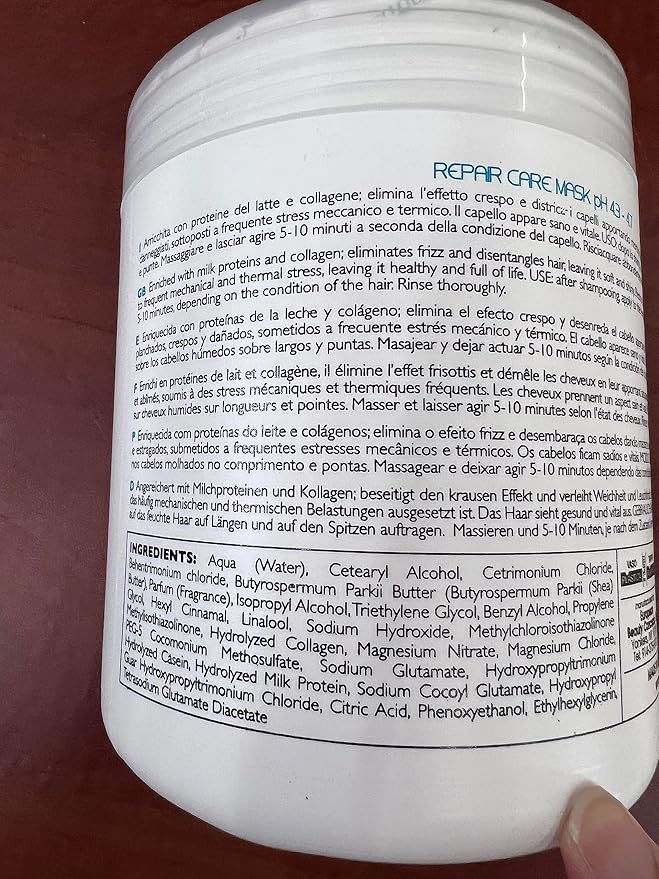 Ever Ego Repair Care Milk Collagen Mask 1000ml 33.8oz